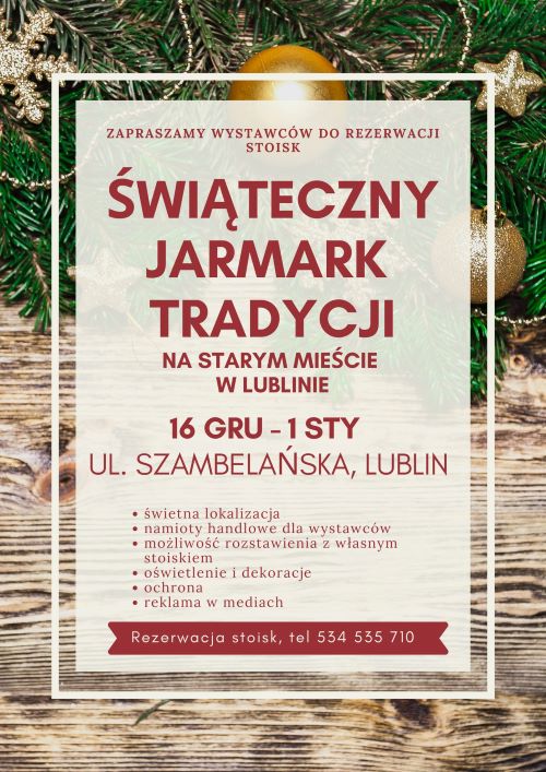 swiateczny jarmark tradycji