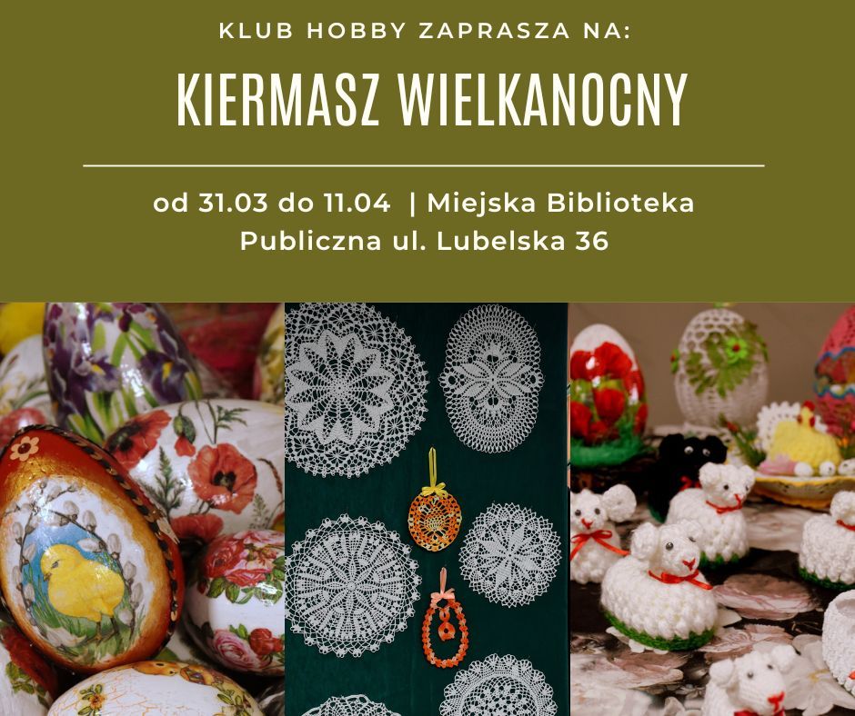 2025 03 31 04 11 Lubartow Kiermasz Wielkanocny