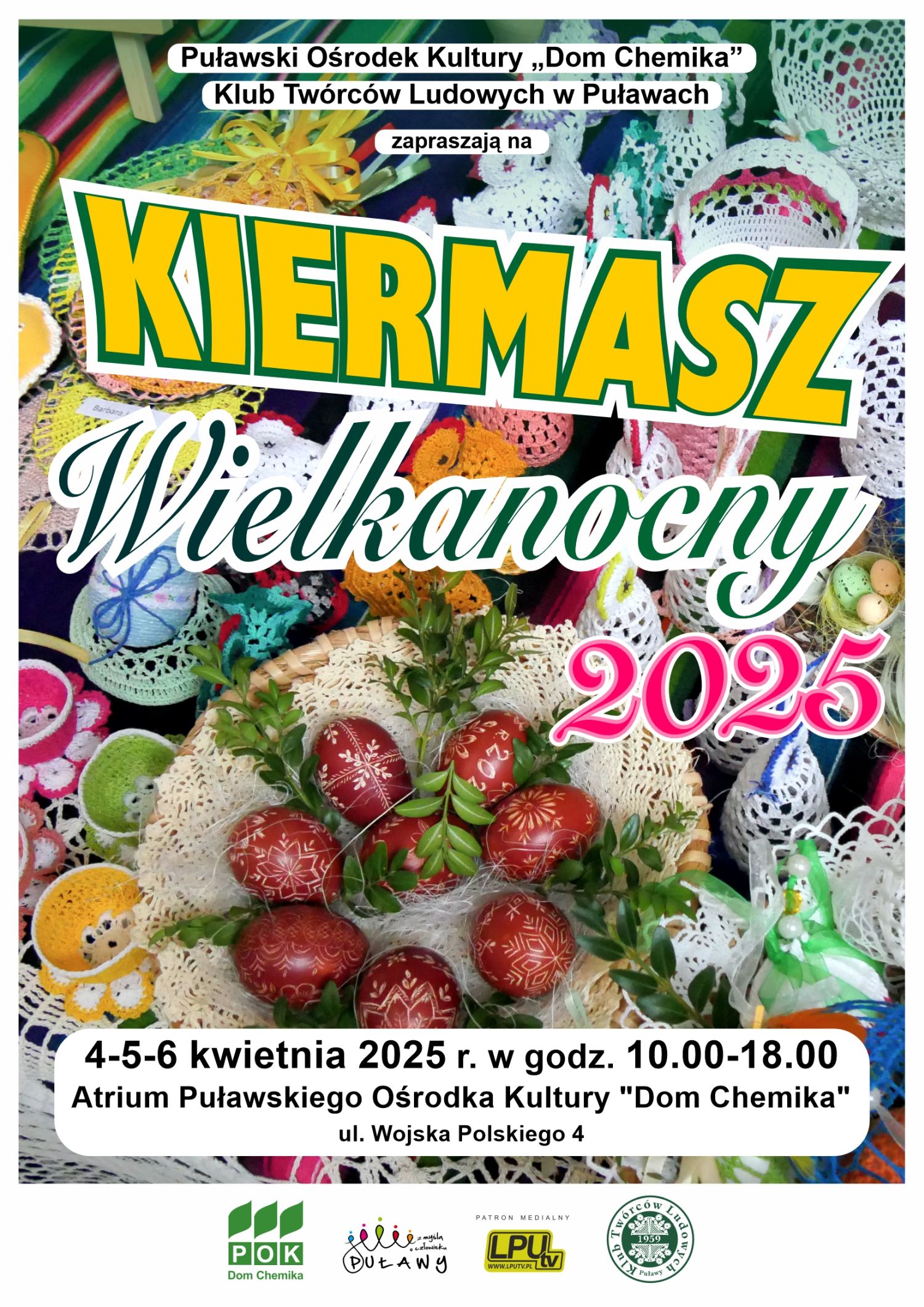 2025 04 04 06 Pulawy Kiermasz Wielkanocny Klubu Tworcow Ludowych