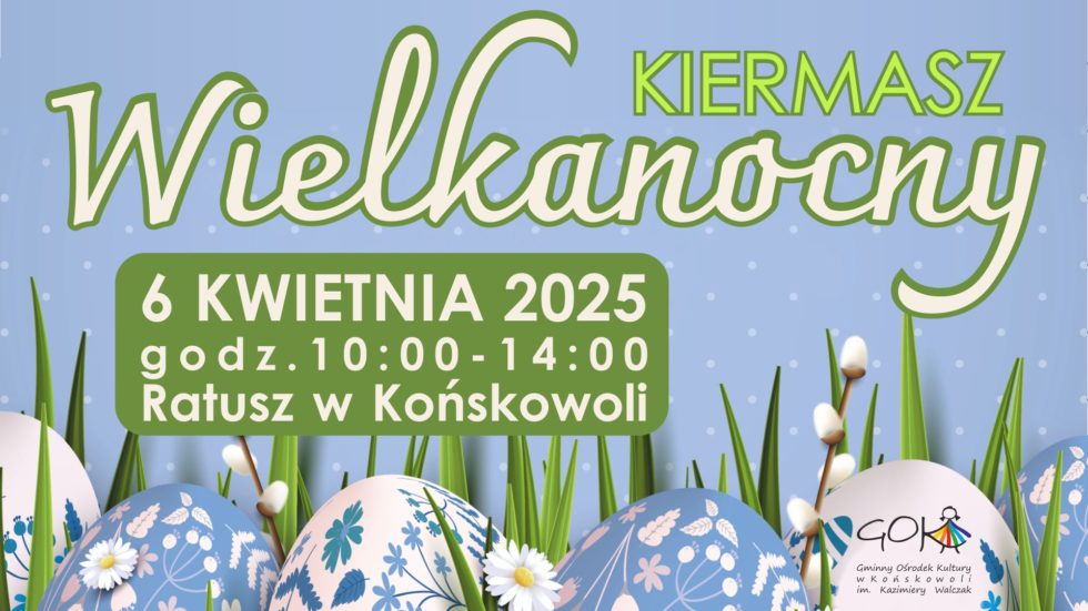 2025 04 06 Konskowola Kiermasz Wielkanocny