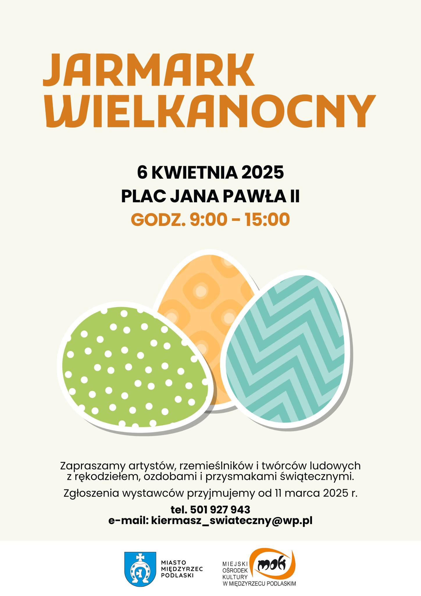 2025 04 06 Miedzyrzec Podlask Jarmark Wielkanocny