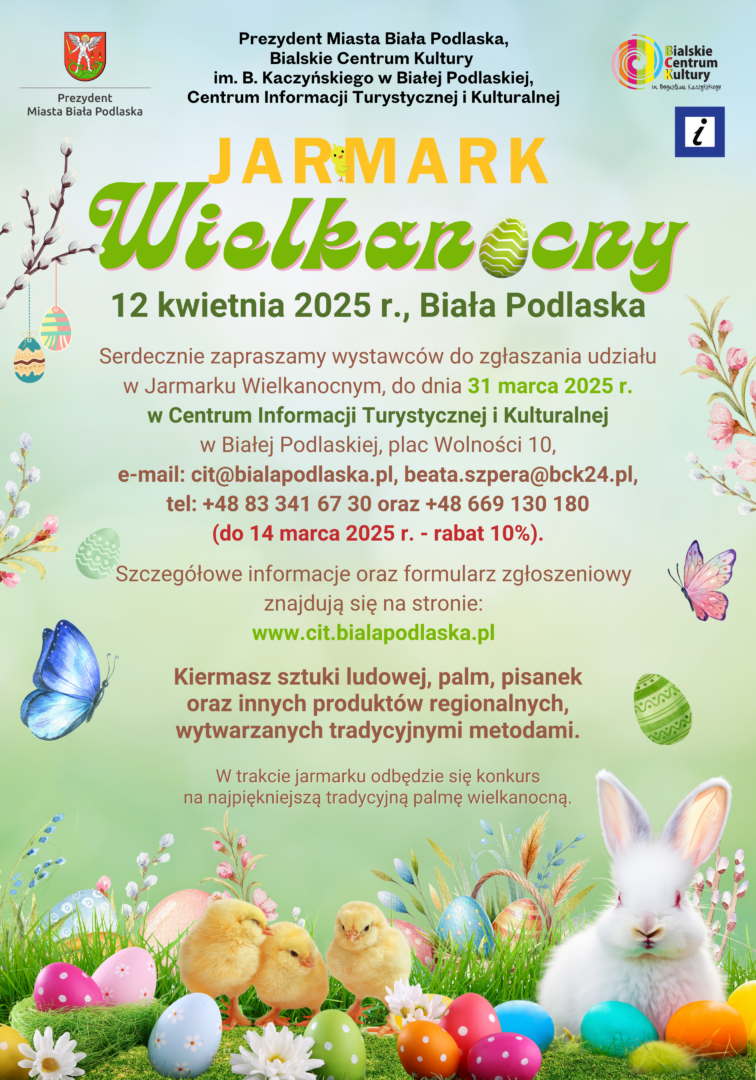 2025 04 12 Biala Podlaska Jarmark Wielkanocny