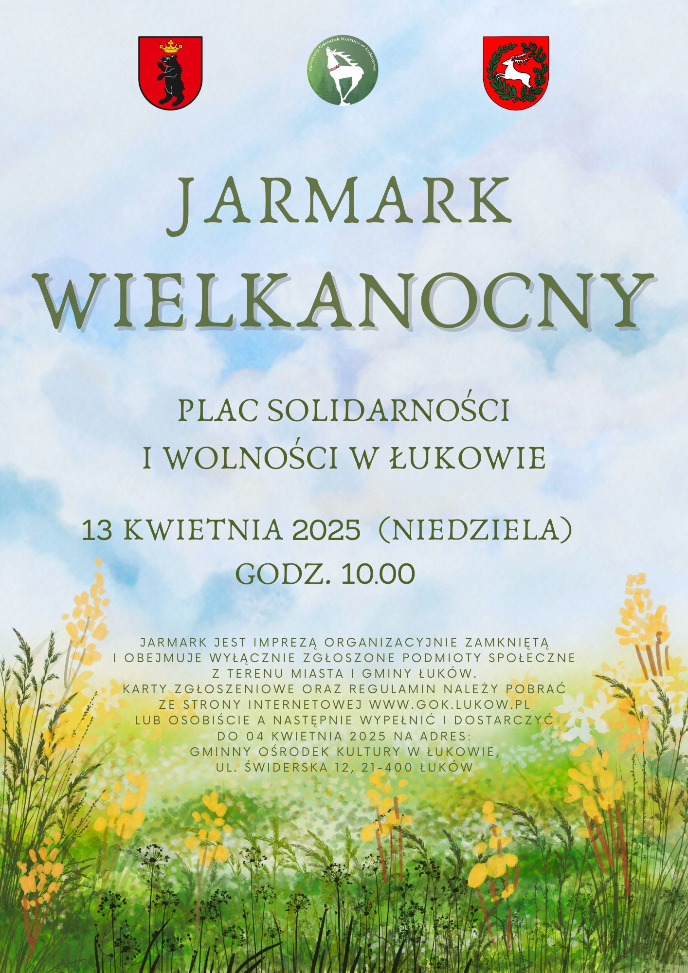 2025 04 13 Lukow Jarmark Wielkanocny