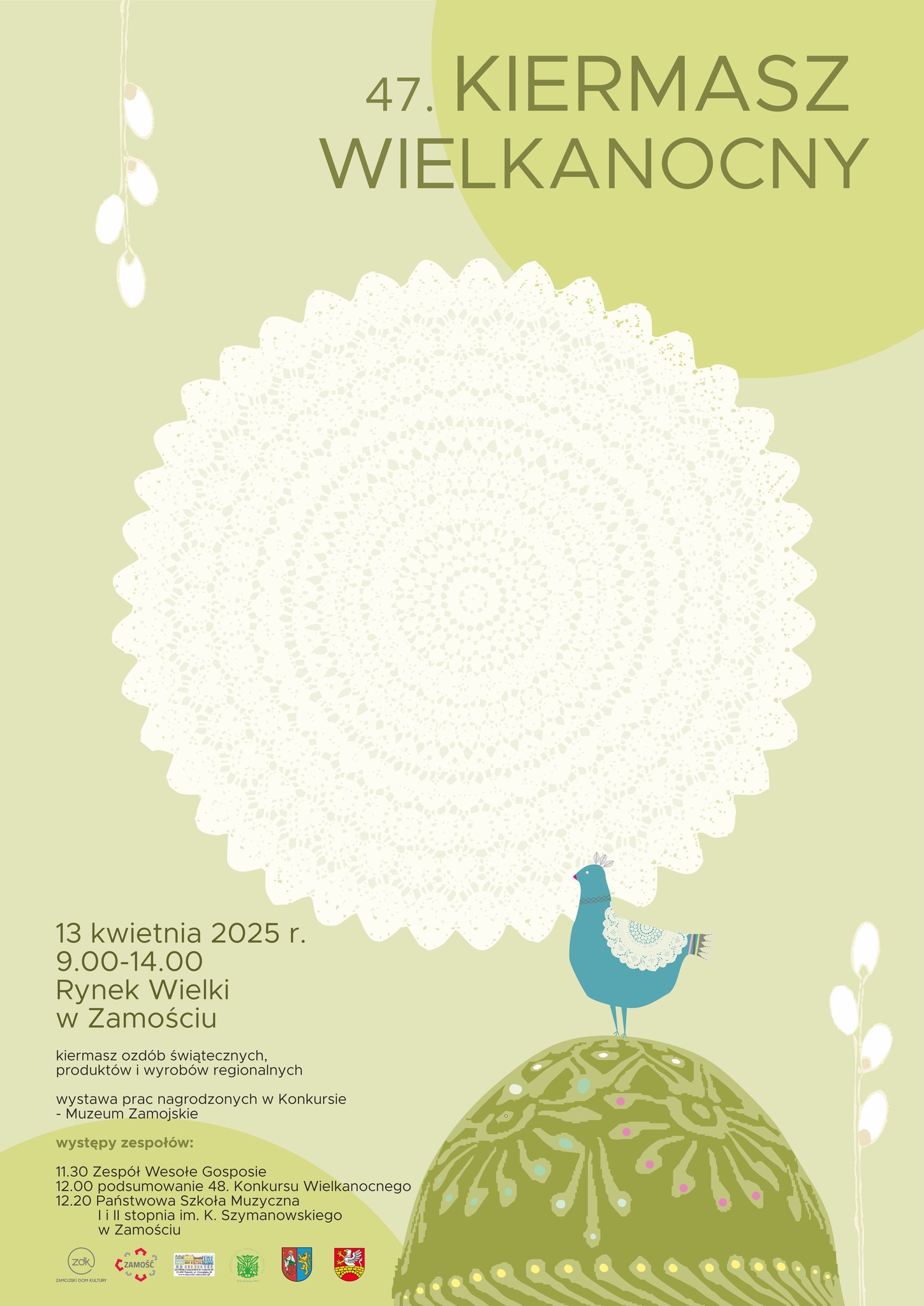 2025 04 13 Zamosc Kiermasz Wielkanocny