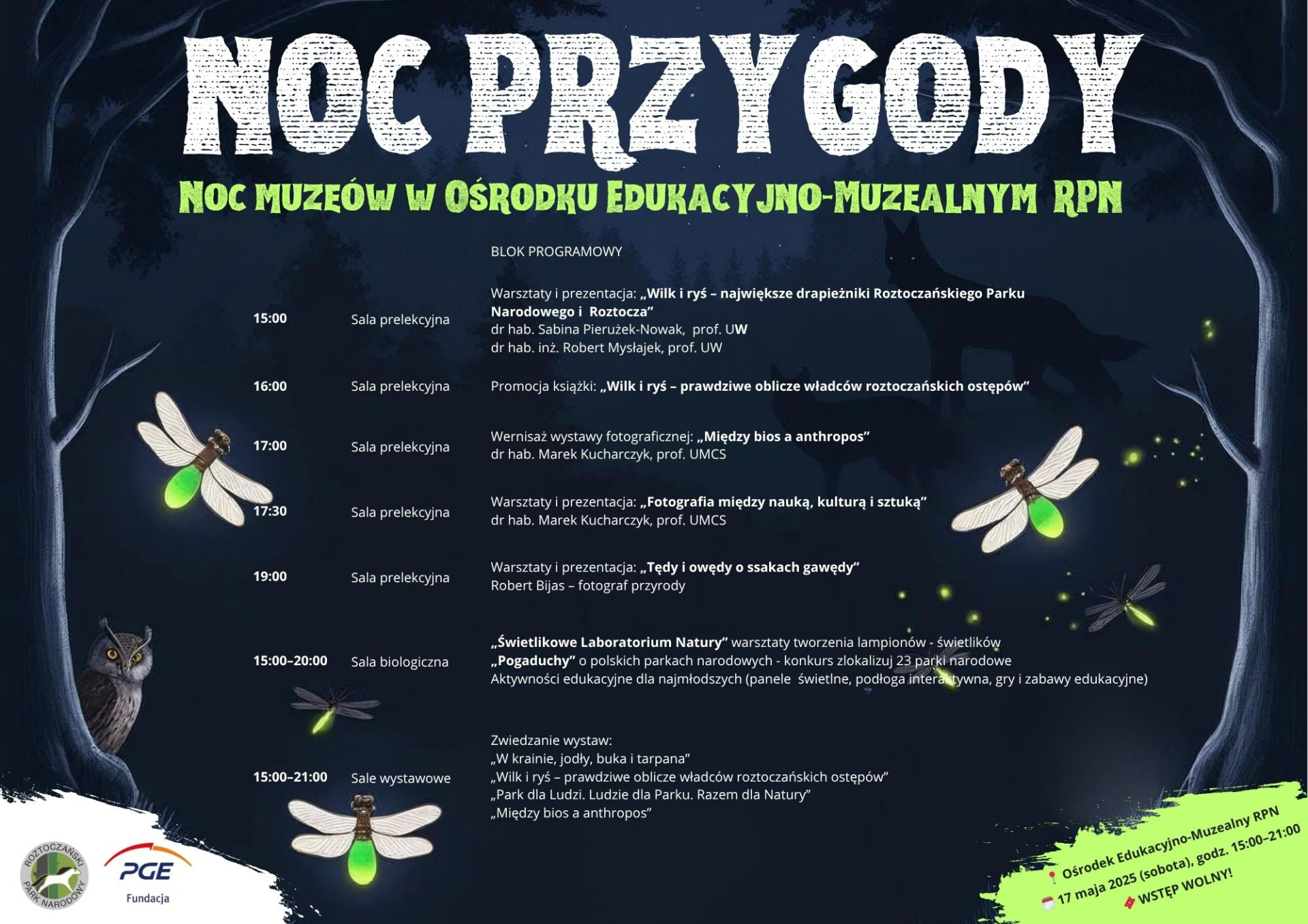 2025 05 17 Noc Przygod RPN Zwierzyniec