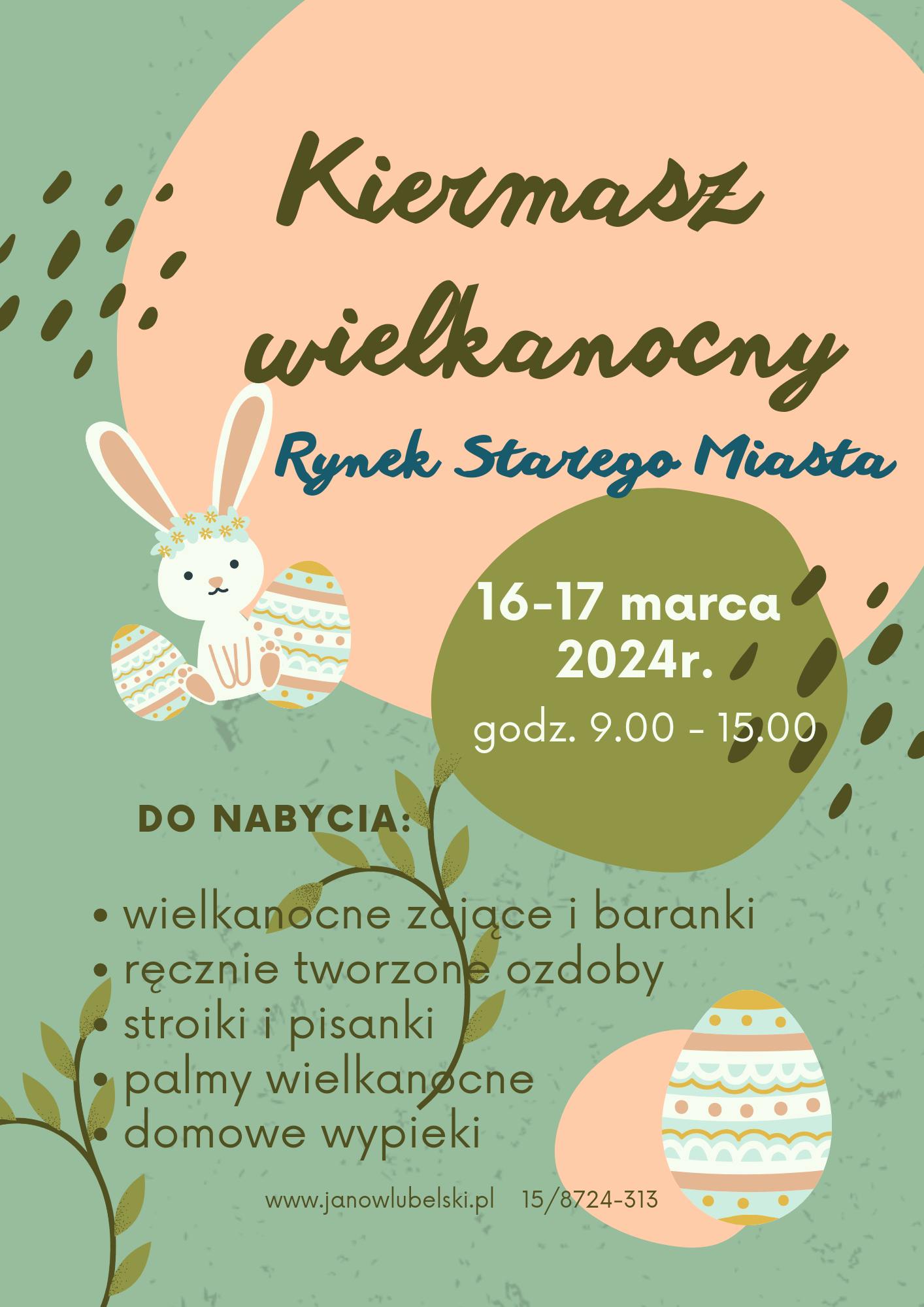 2024 03 16 17 Kiermasz Wielkanocny Janow Lubelski