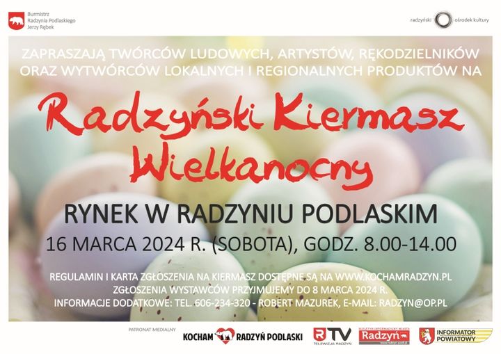 2024 03 16 Radzynski Kiermasz Wielkanocny Radzyn Podlaski