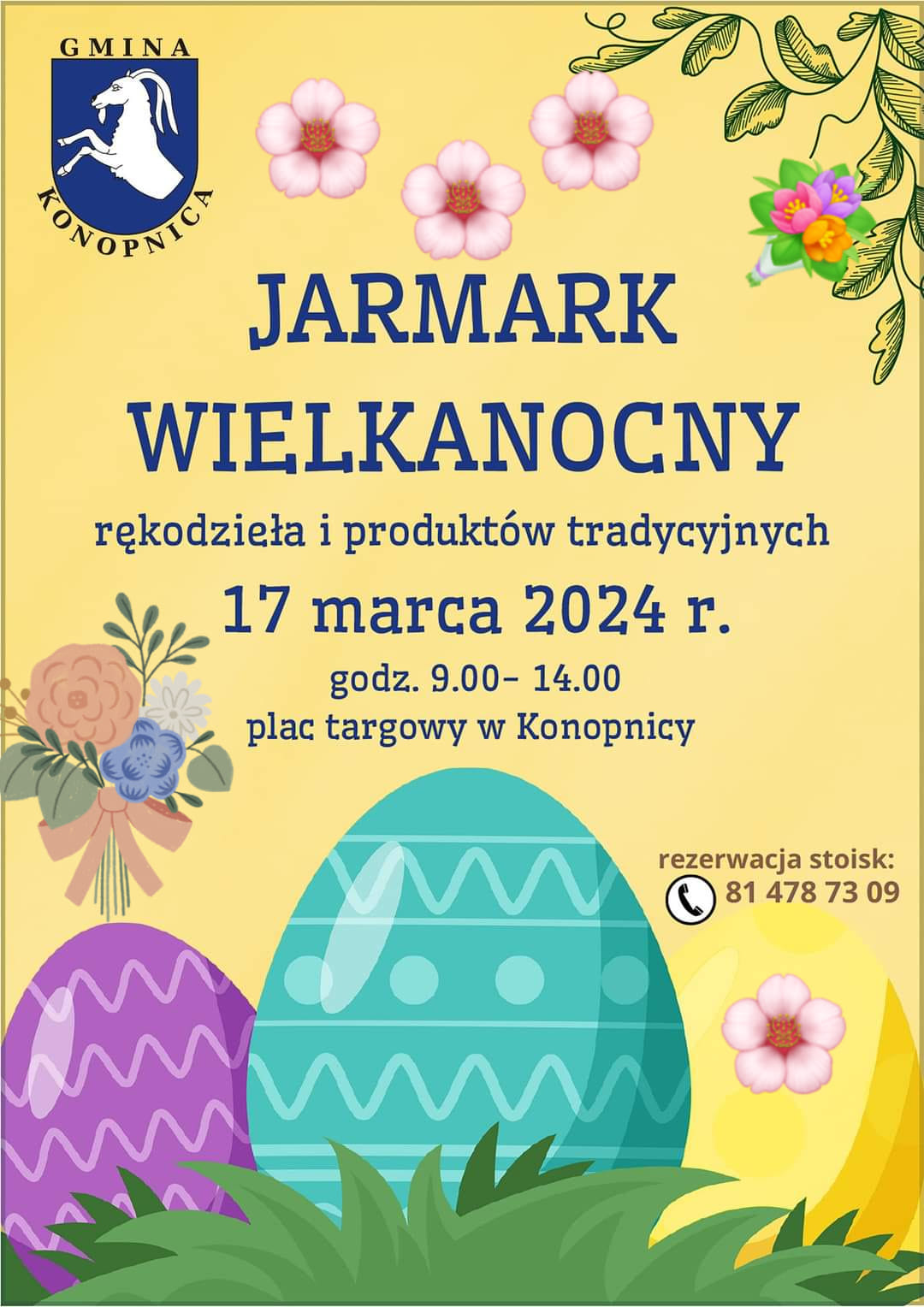 2024 03 17 Jarmark Wielkanocny Konopnica