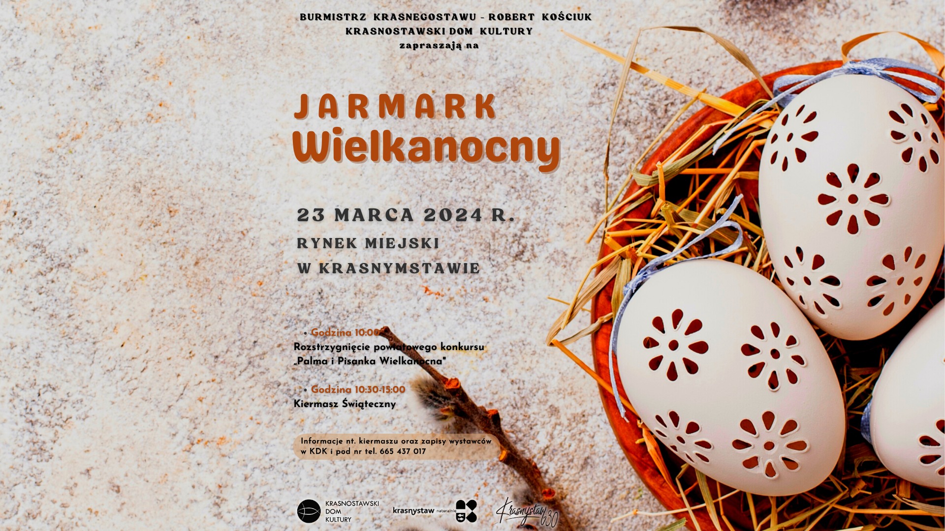 2024 03 23 Kranostawski Kiermasz Wielkanocny