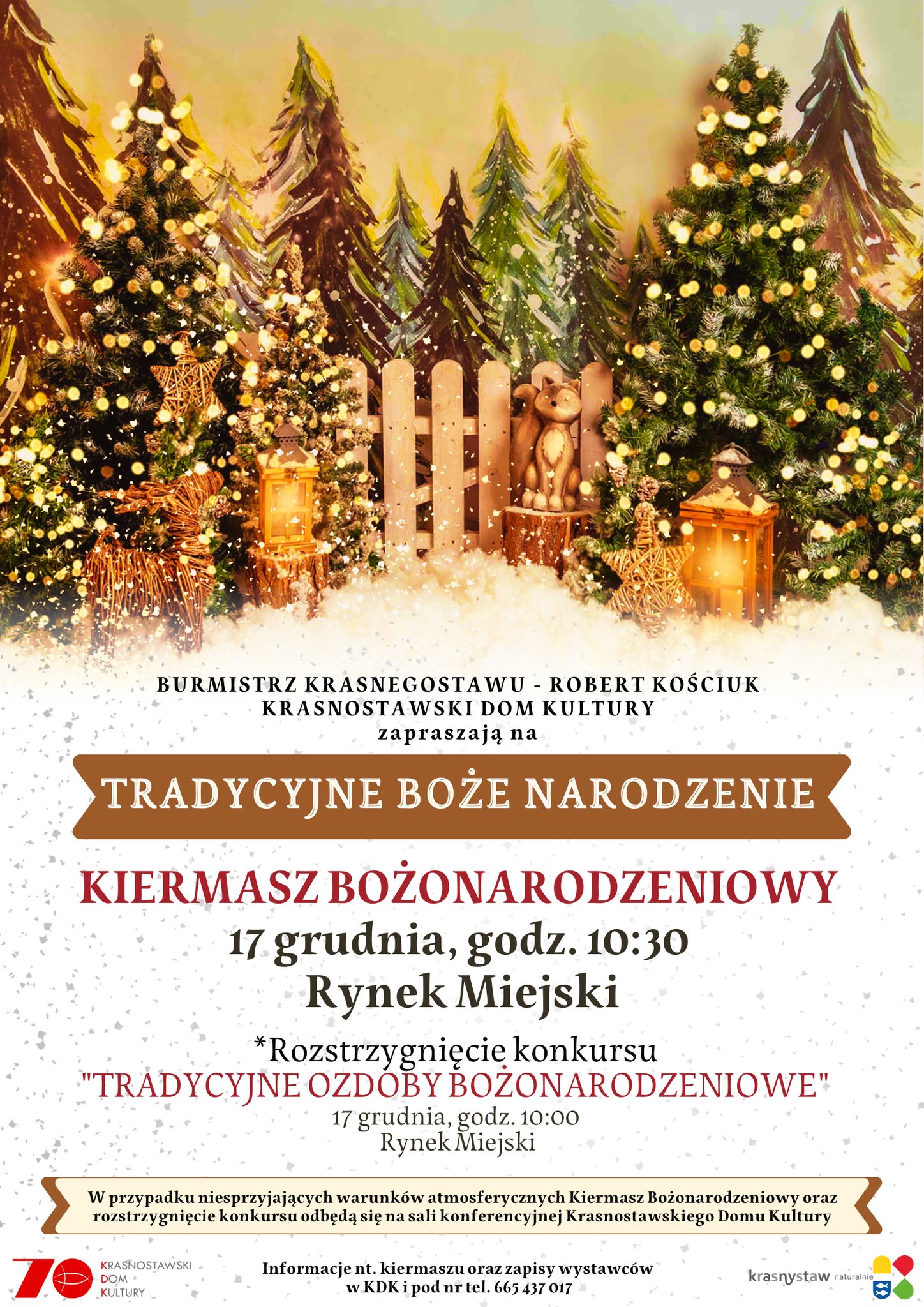 2023 12 17 Kiermasz Bozonarodzeniowy Krasnystaw